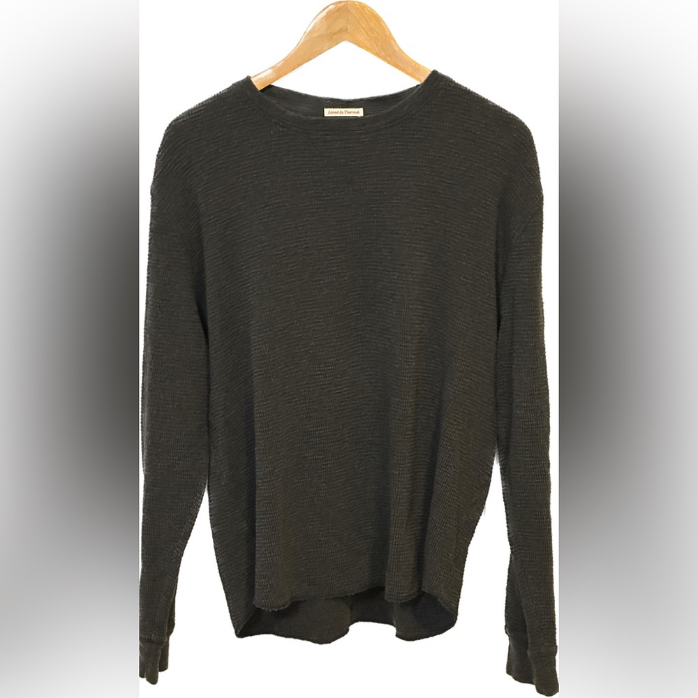 Lucky Brand, Men’s Gray XL Lived-In Thermal Sweater